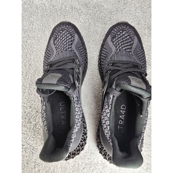Adidas Ultra 4D 5.0 Mens Size 6.5 Black Athletic Running Walking Shoes Sneakers main image 6